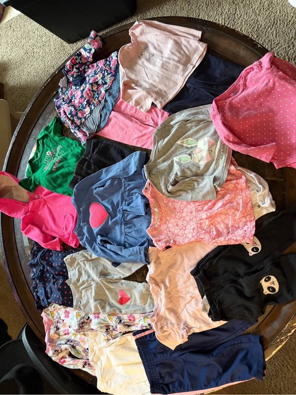 Baby girl spring clothing bundle